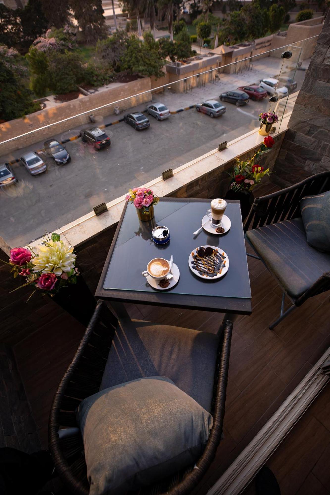 Hotel Panorama View Pyramids Kafret el-Gabal Exterior foto