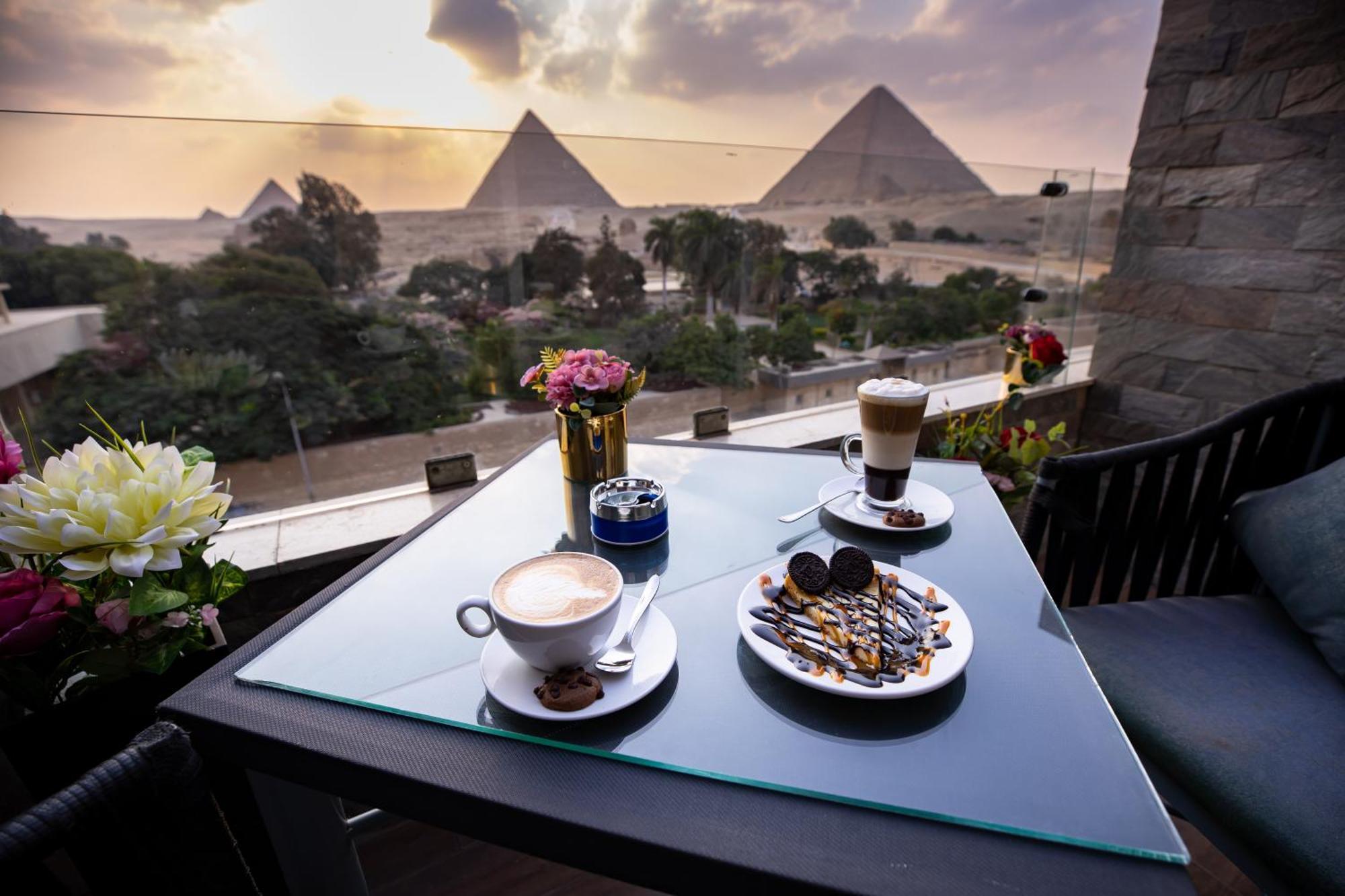 Hotel Panorama View Pyramids Kafret el-Gabal Exterior foto