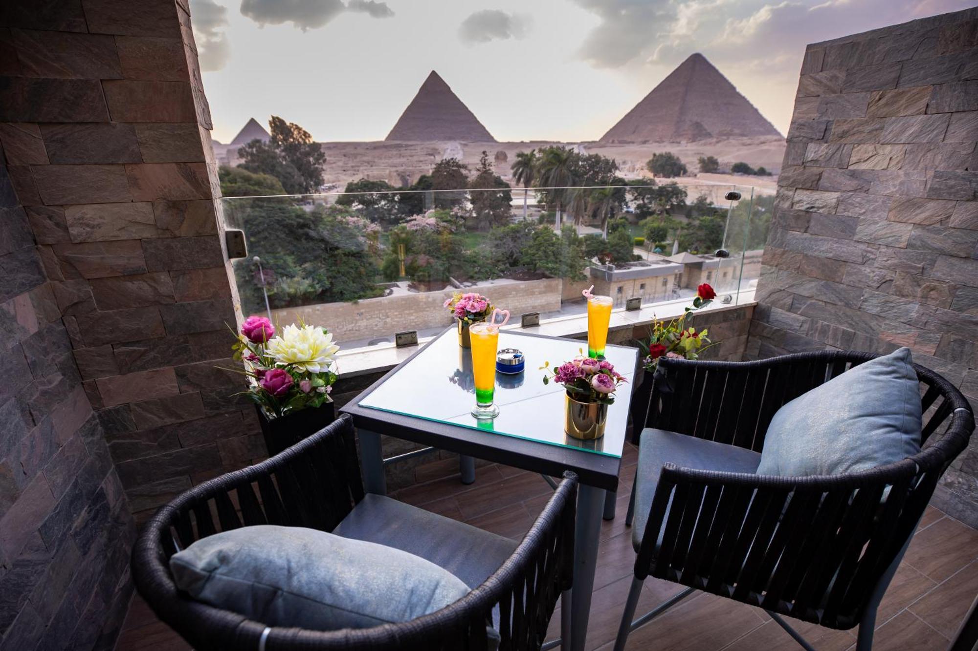 Hotel Panorama View Pyramids Kafret el-Gabal Exterior foto