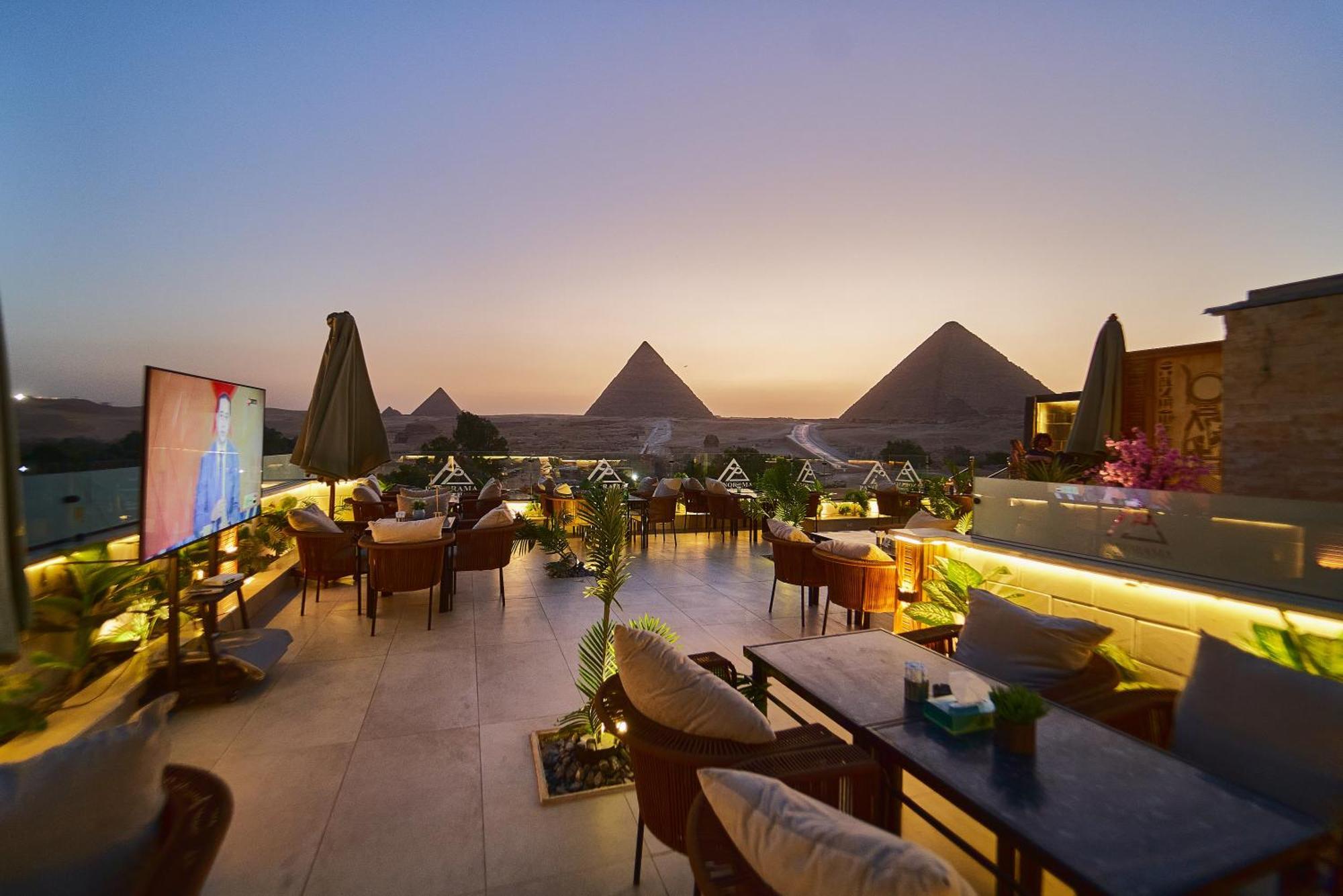 Hotel Panorama View Pyramids Kafret el-Gabal Exterior foto